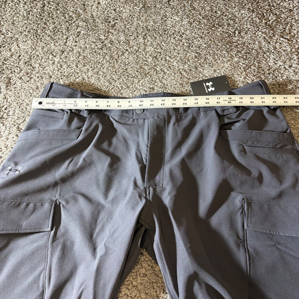 Under Armour Pants Mens 44X32 Alpha Tactical Cargo Gray