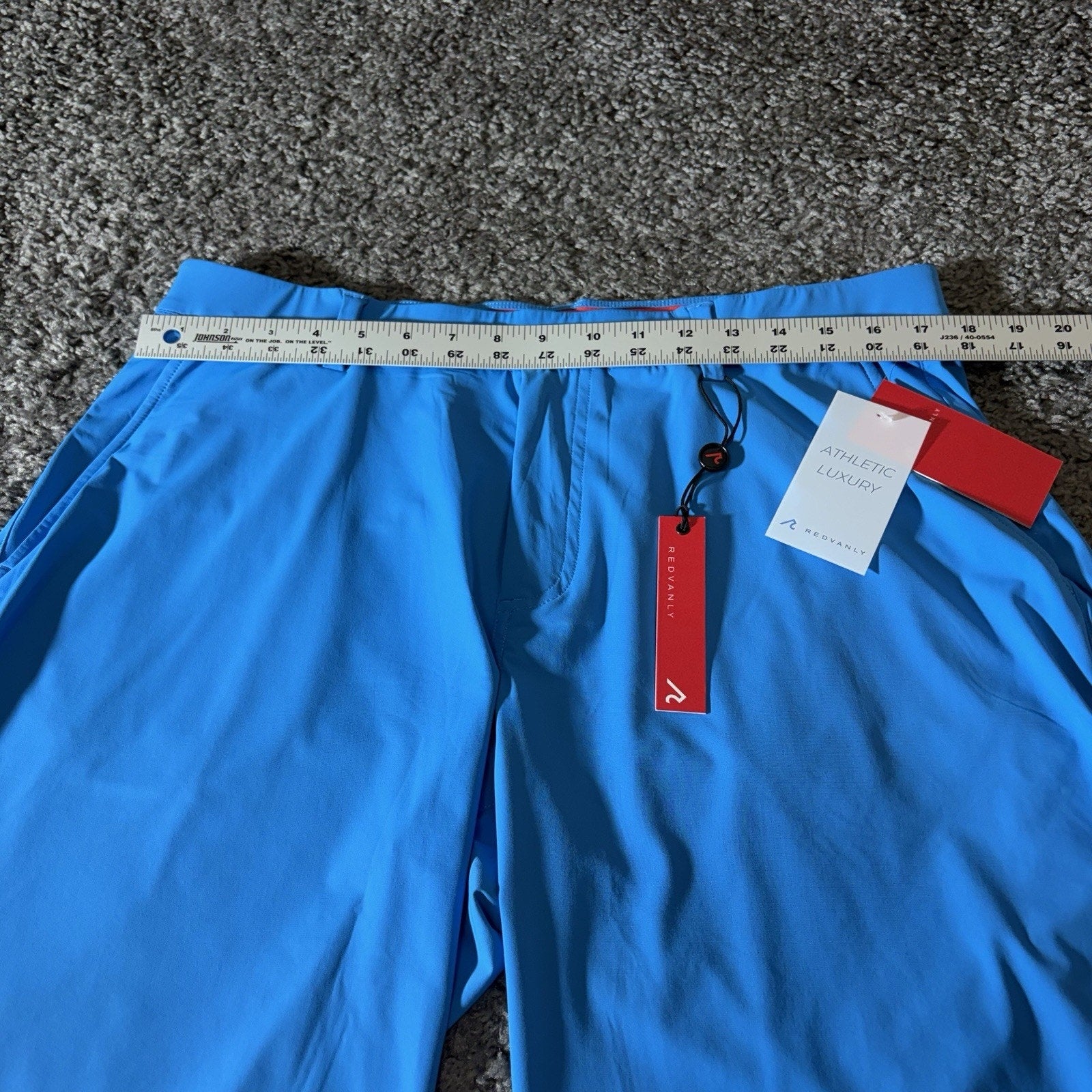 Redvanly Shorts Mens XL Hanover Ibiza Golf Pullon Performance Stretch Active