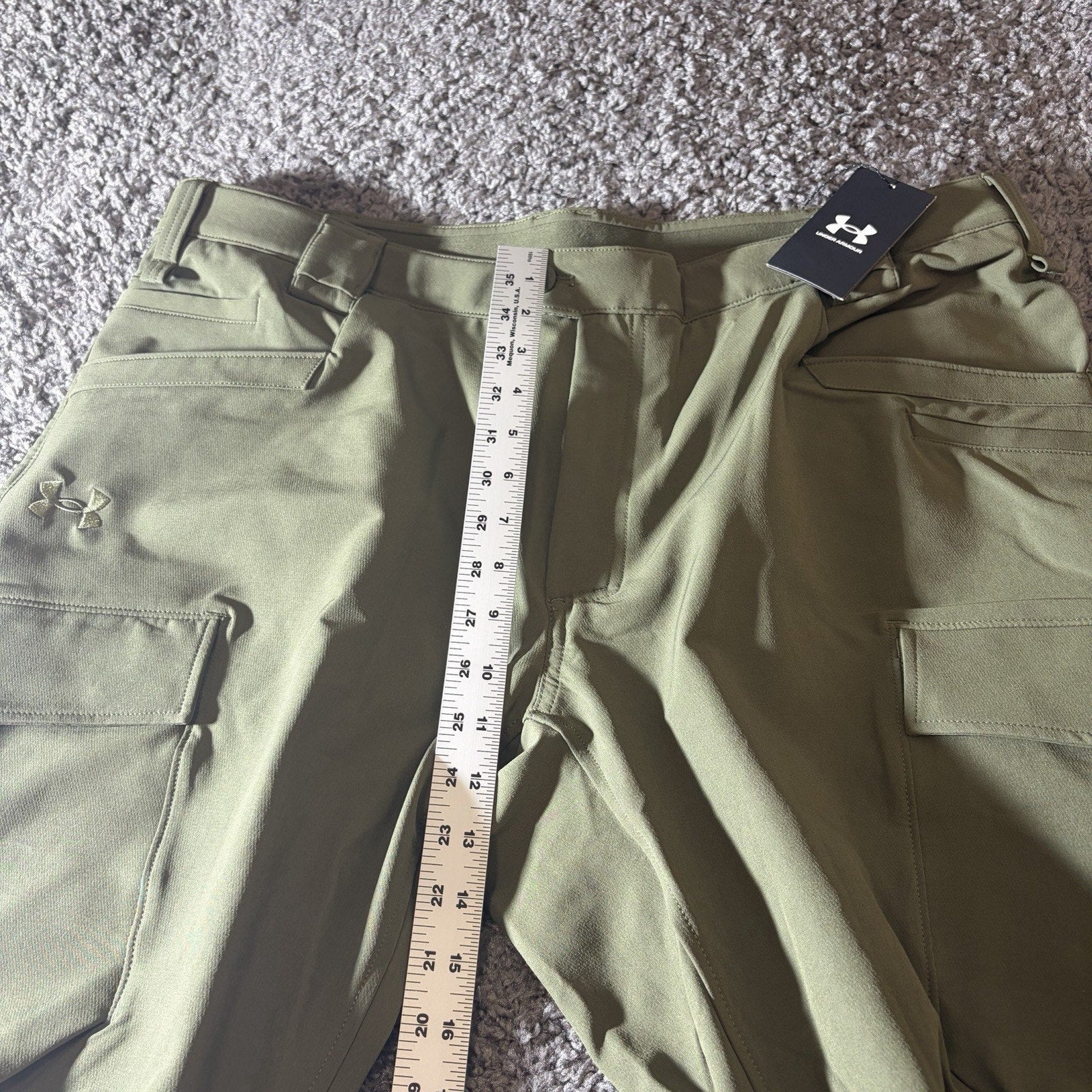 Under Armour Pants Mens 42X32 Alpha Cargo Tactical Duty Stretch Performance