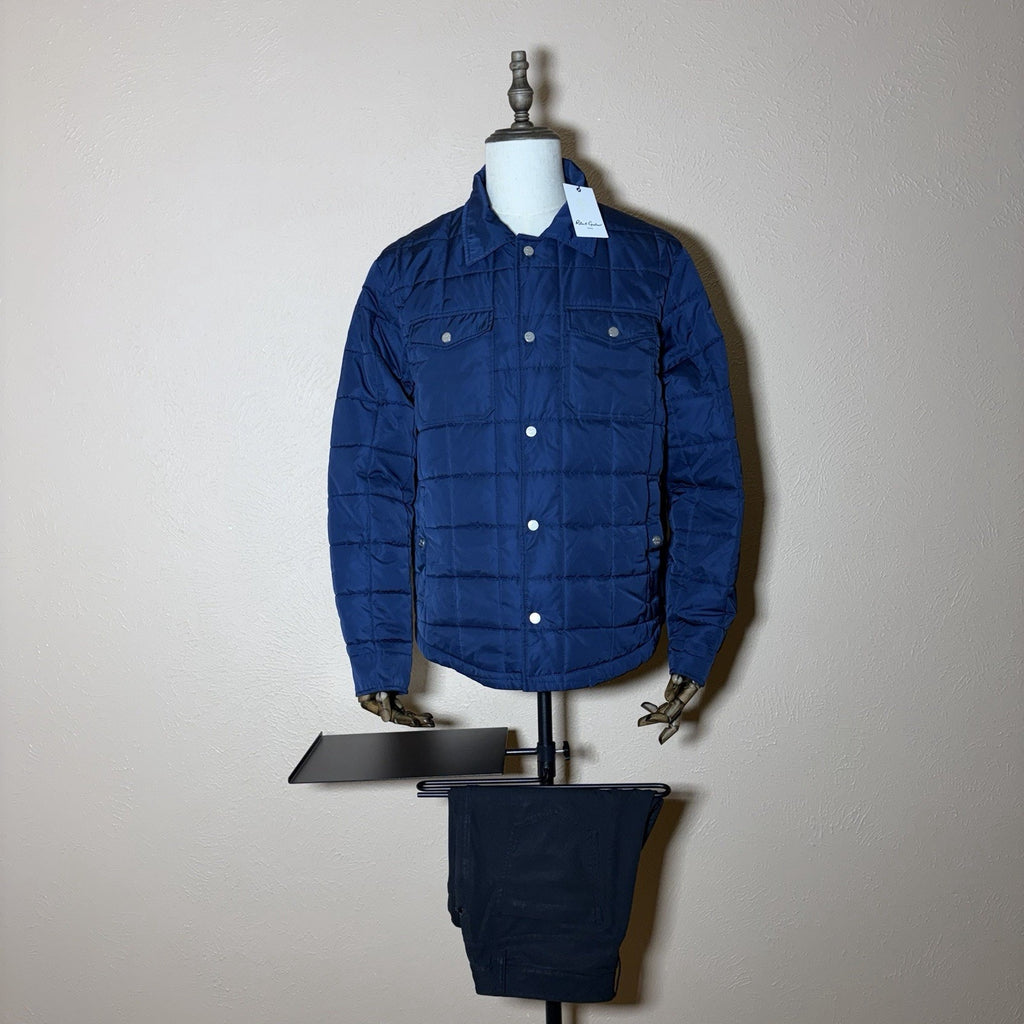 Robert Graham Jacket Mens L Quilted Insulated Travel