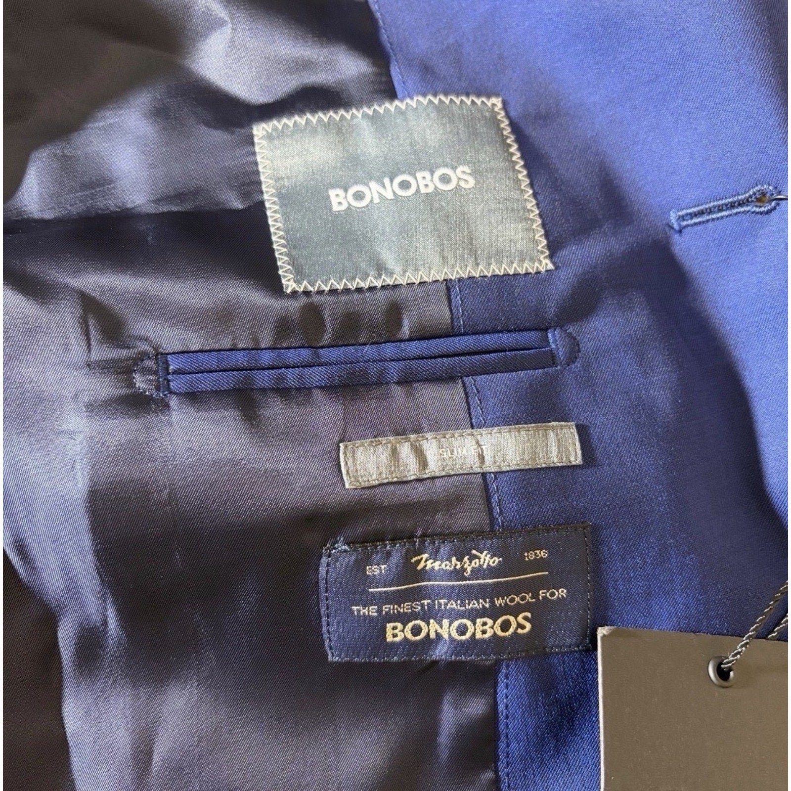 Bonobos Sport Coat Mens 38R Premium Italian Marzotto