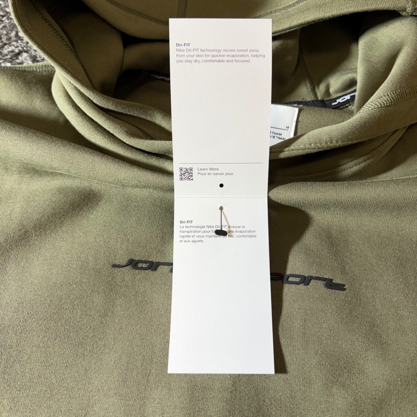 Air Jordan Hoodie Mens M Sport Hoop Fleece Dri Fit Pullover Basketball Casual