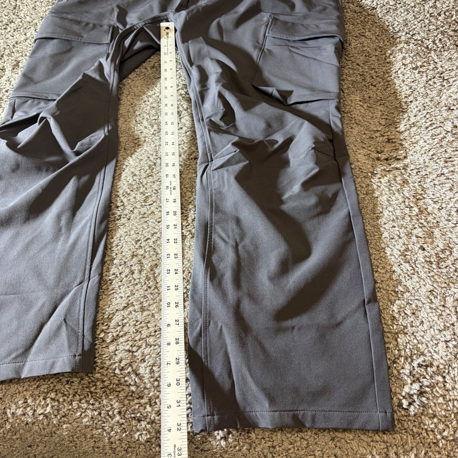 Under Armour Pants Mens 44X32 Alpha Tactical Cargo Gray