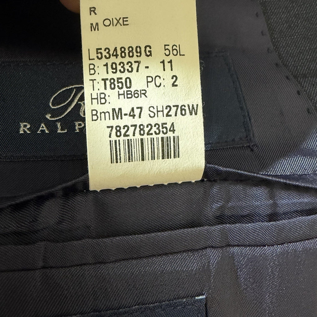 Ralph Ralph Lauren Suit Mens 56L Windowpane (2-Piece)