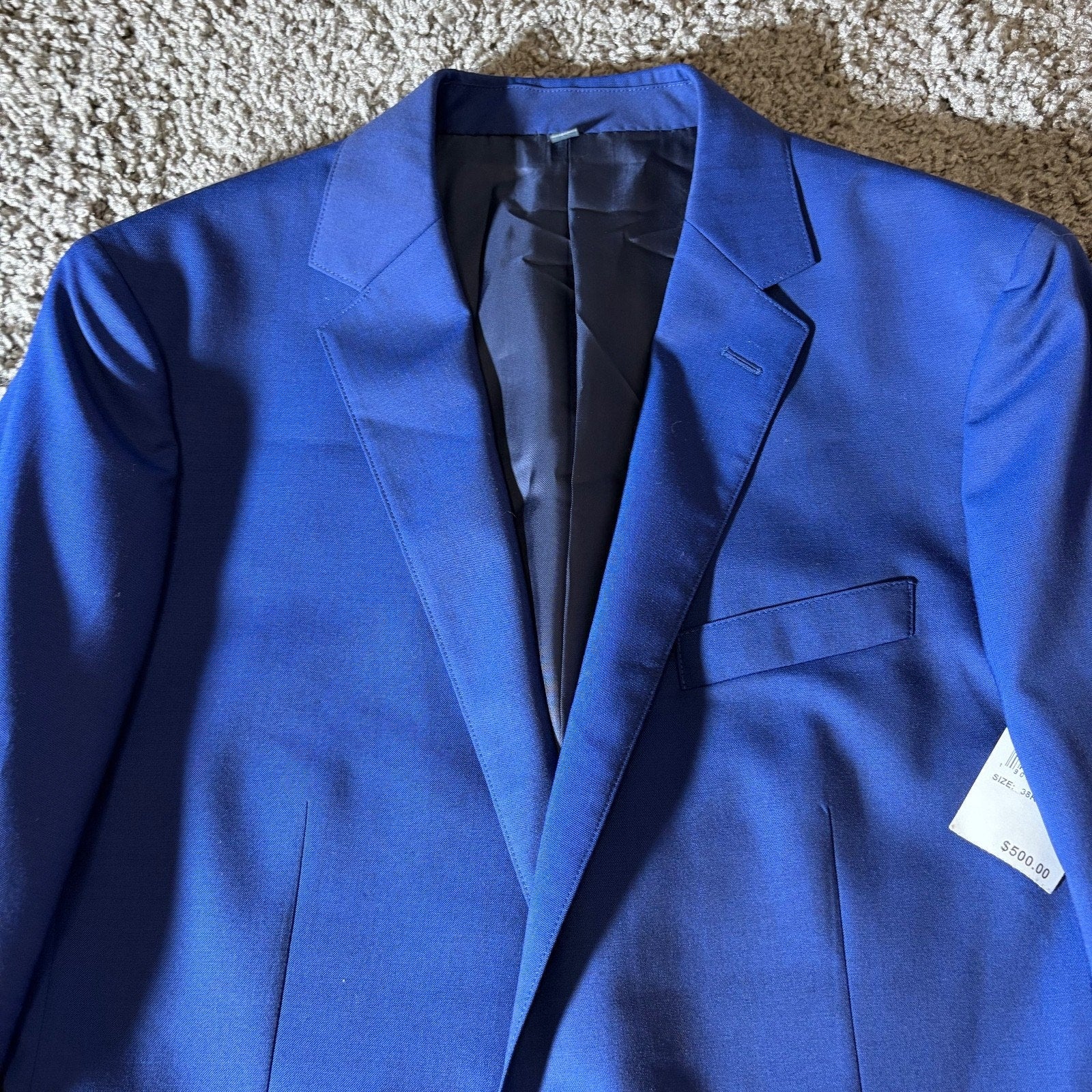 Bonobos Suit Jacket Mens 38R Premium Italian Impeccable Marzotto Blazer Sport