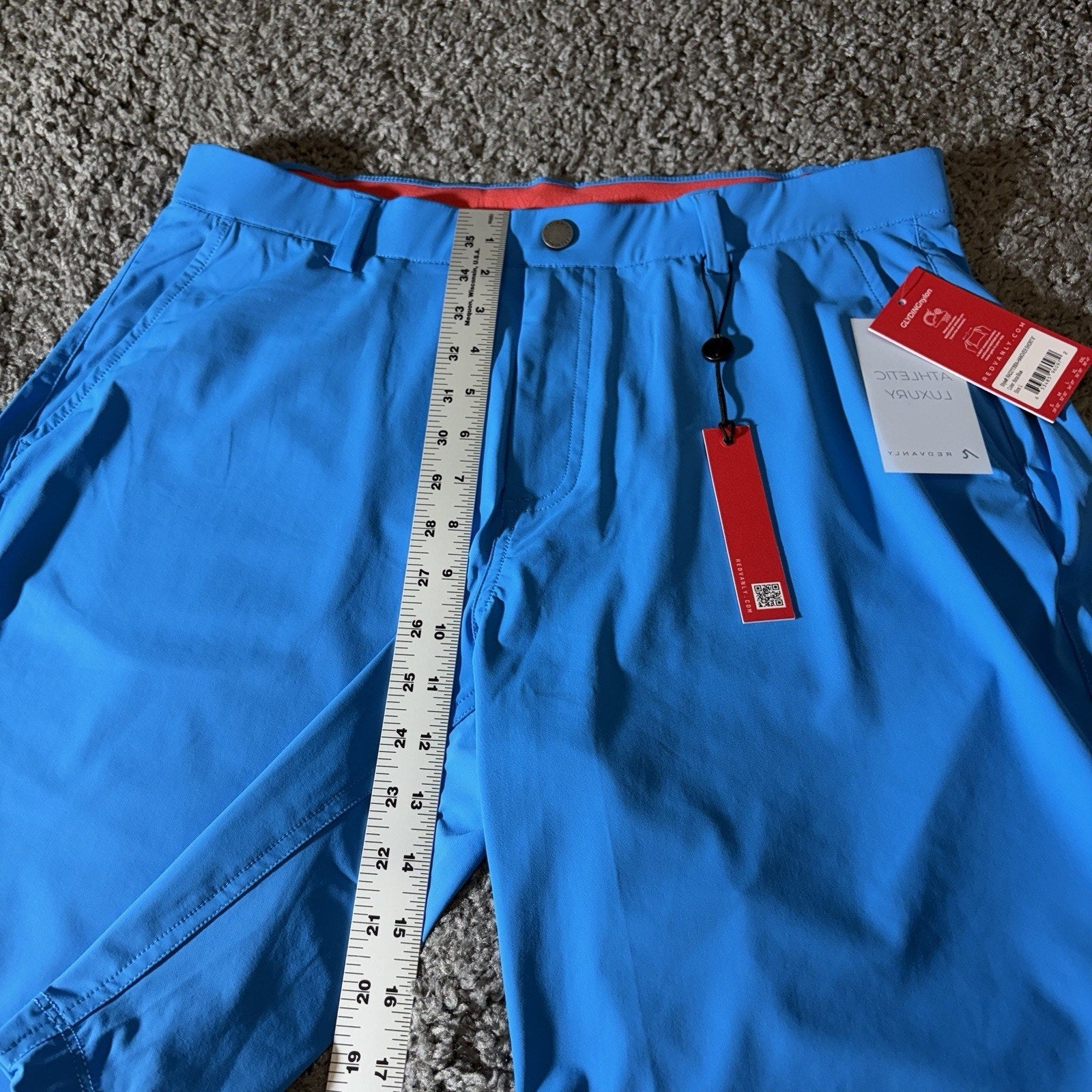 Redvanly Shorts Mens L Hanover Ibiza Golf Pullon Performance Stretch Active
