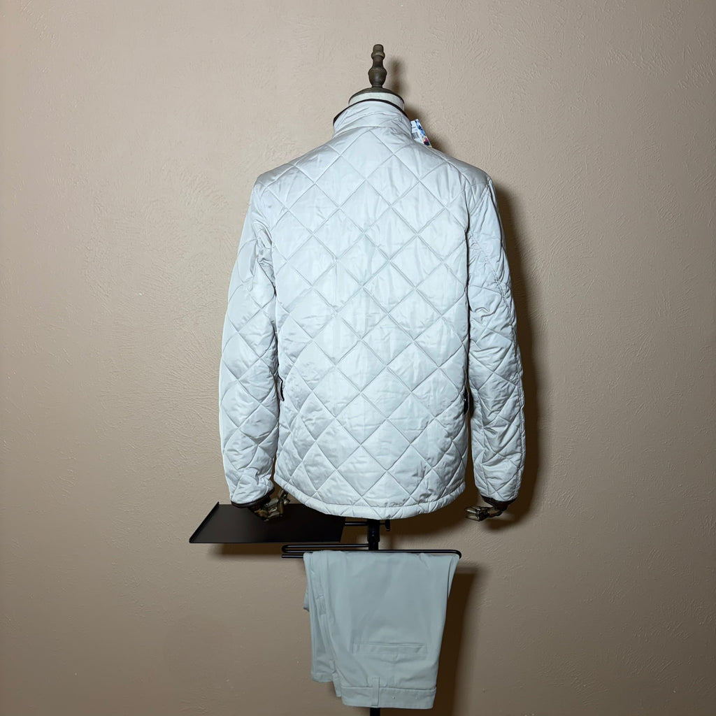 Robert Graham Jacket Mens L Diamond Travel Puffer