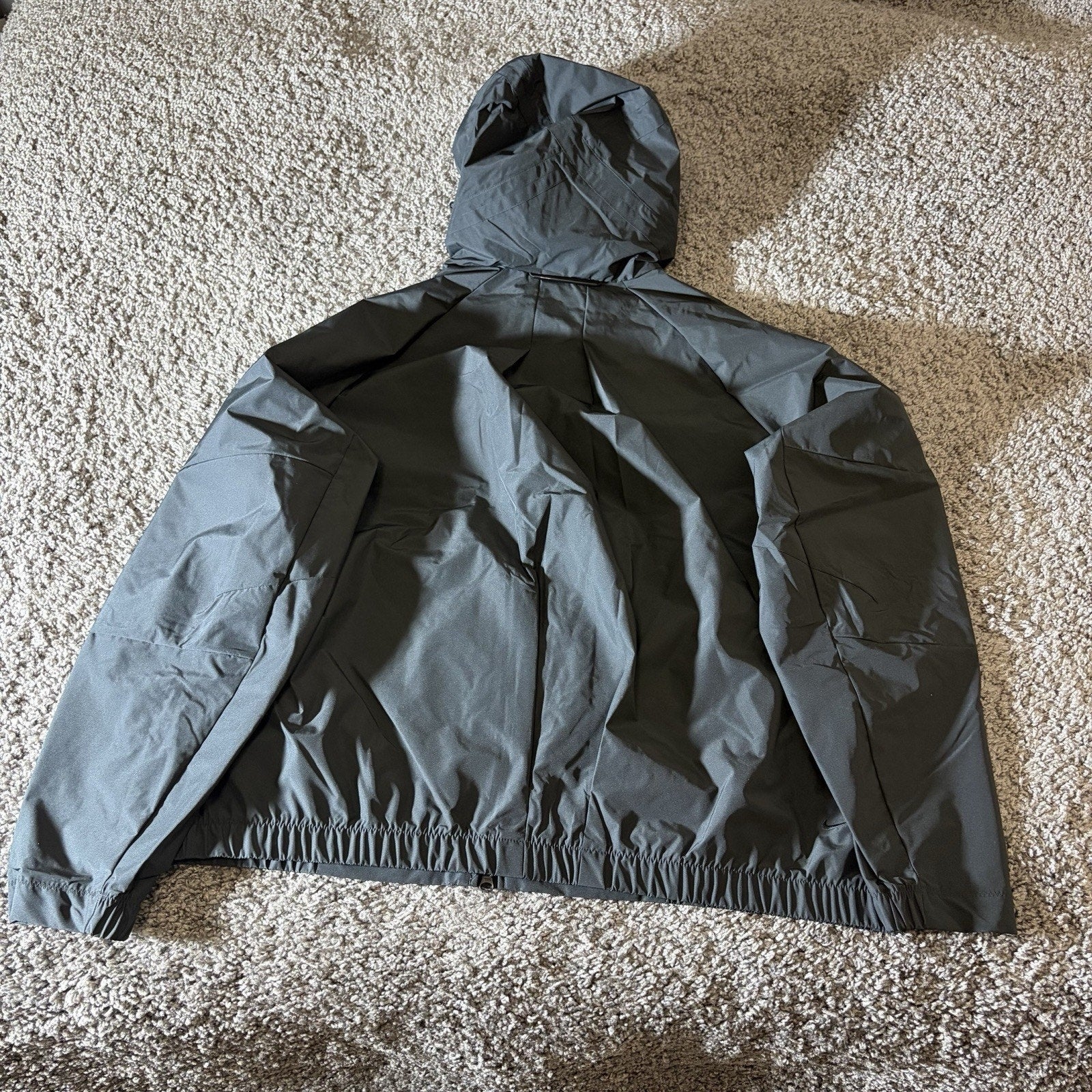 Nike Jacket Mens L Tall Tech Storm-Fit Lightweight Sportswear HJ2944-010 Outdoor