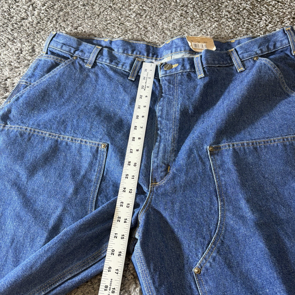Carhartt Jeans Mens 46X32 B73 Double-Knee Dungaree