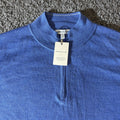 Peter Millar Sweater Mens 2XL Autumn Crest Quarter Zip Merino Suede Golf Office