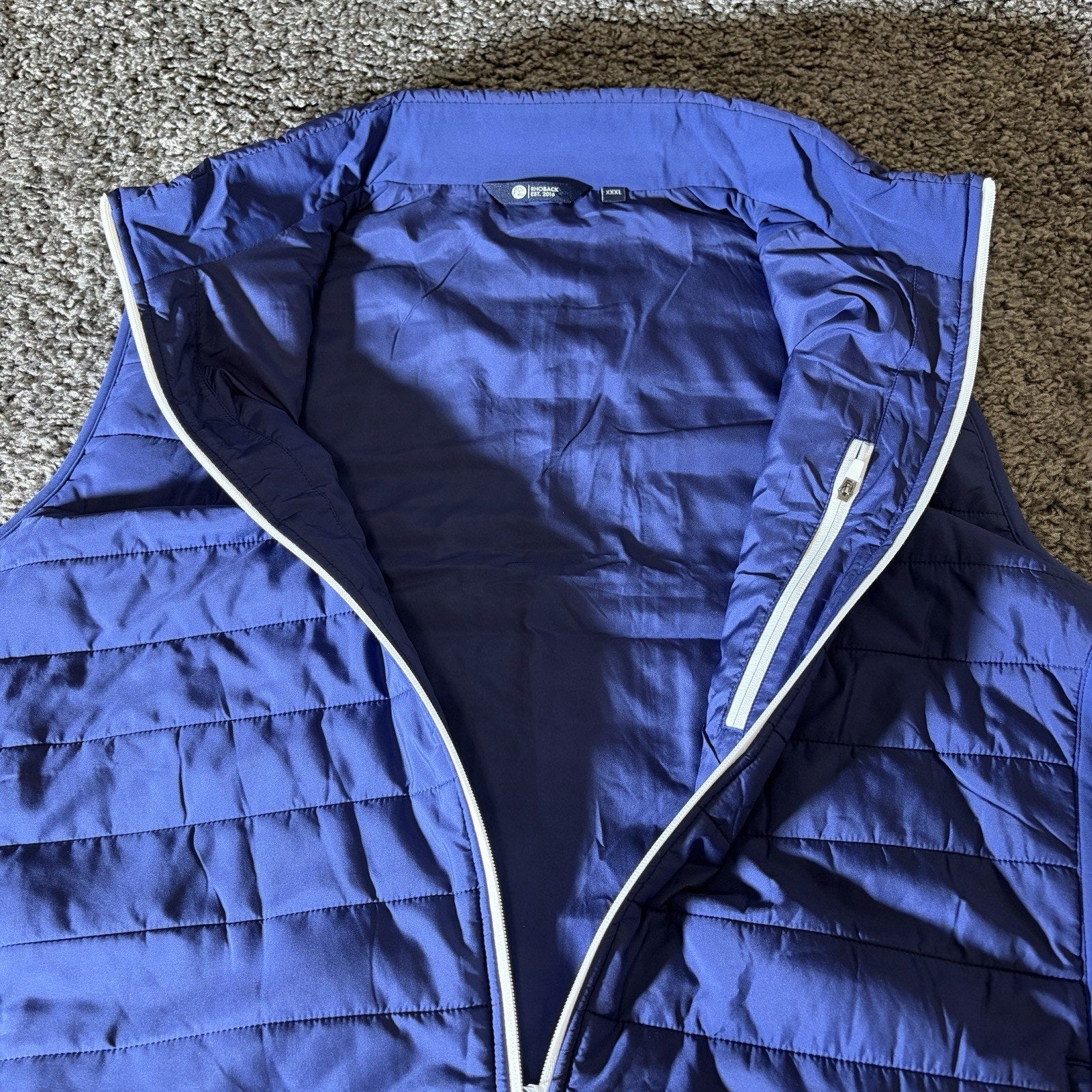 Rhoback Vest Mens 3XL Puffer Insulated Fulton Performance Golf Casual