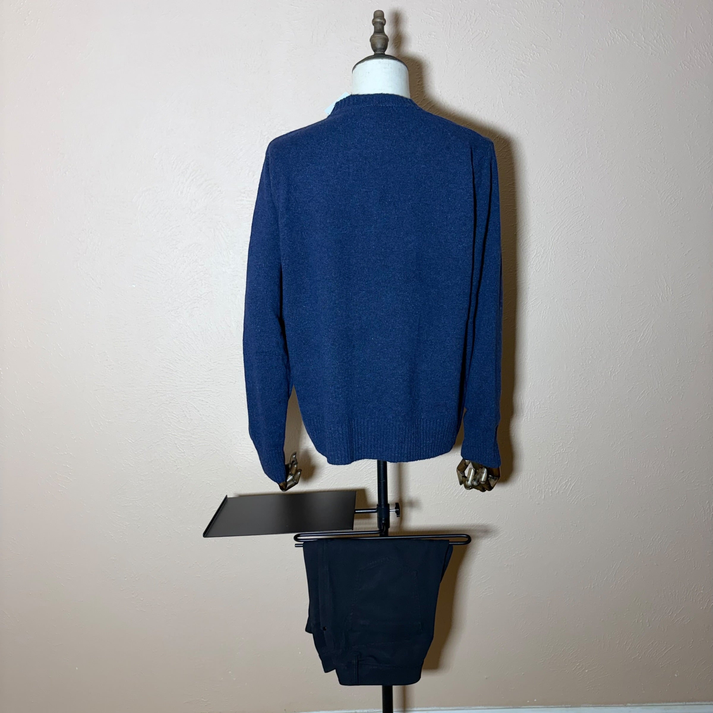 J.Crew Sweater Mens L Wool Nep Fleck Knit Pullover