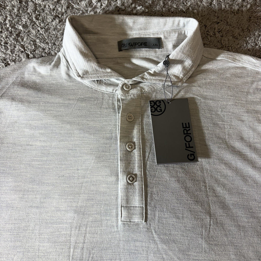 G Fore Polo Shirt Mens 2XL Lightweight Fine Wool Tech Active Casual s
