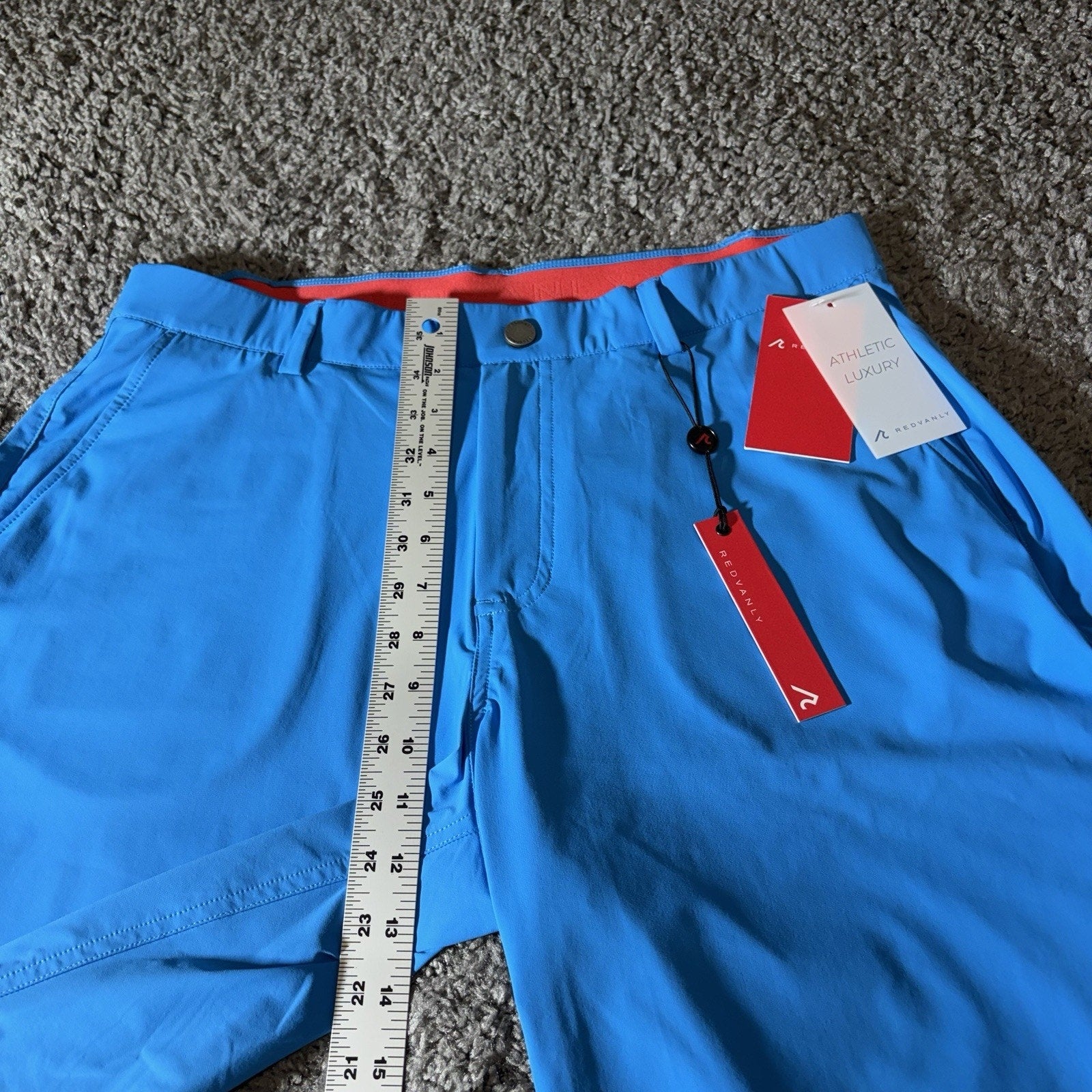 Redvanly Shorts Mens L Hanover Ibiza Golf Pullon Performance Stretch Active