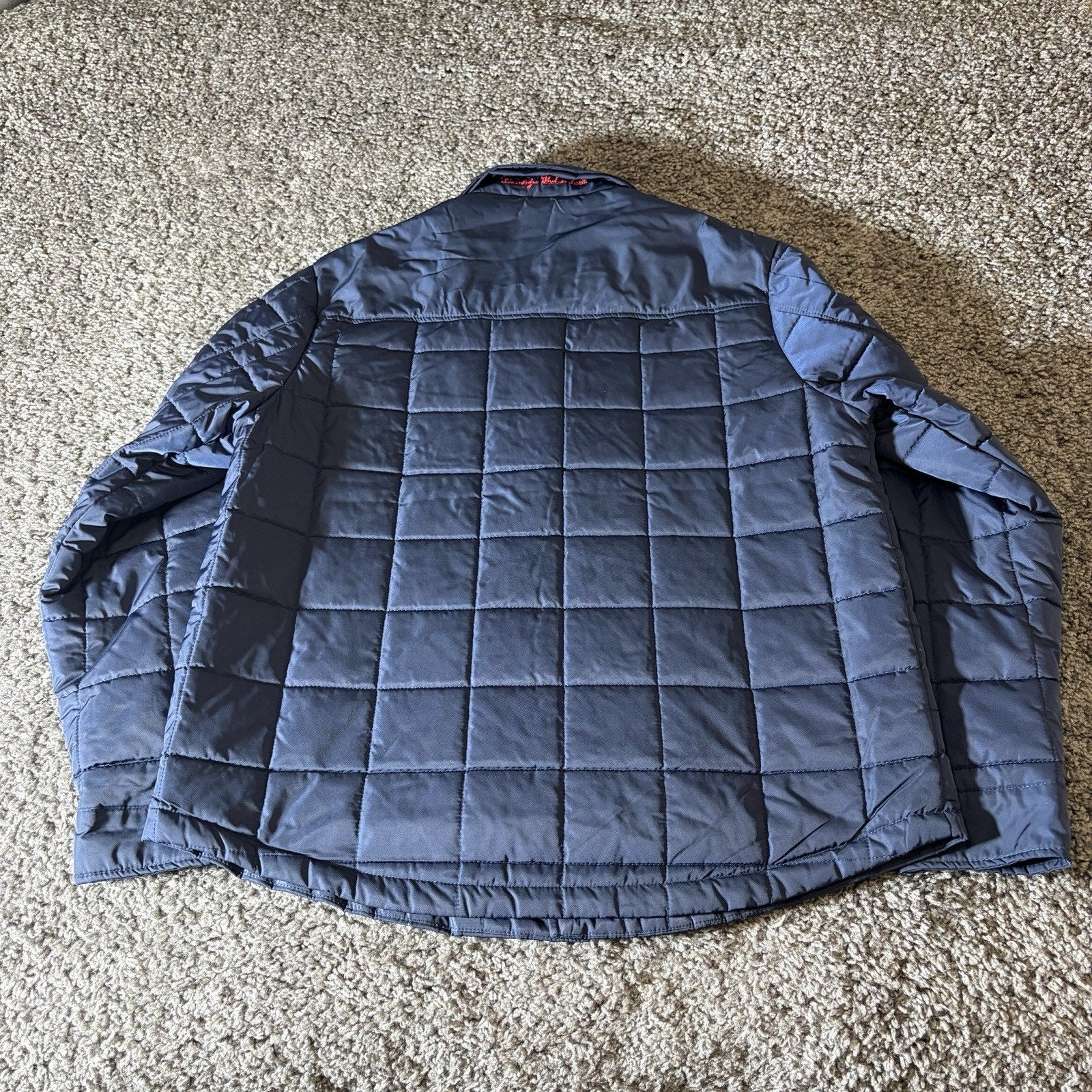 Robert Graham Jacket Mens L Quilted Insulated Camp Travel Water Repellent