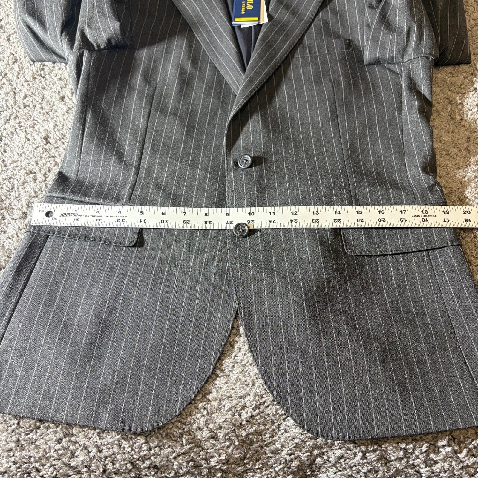 Polo Ralph Lauren Sport Coat Mens 38R Blazer Professional Formal