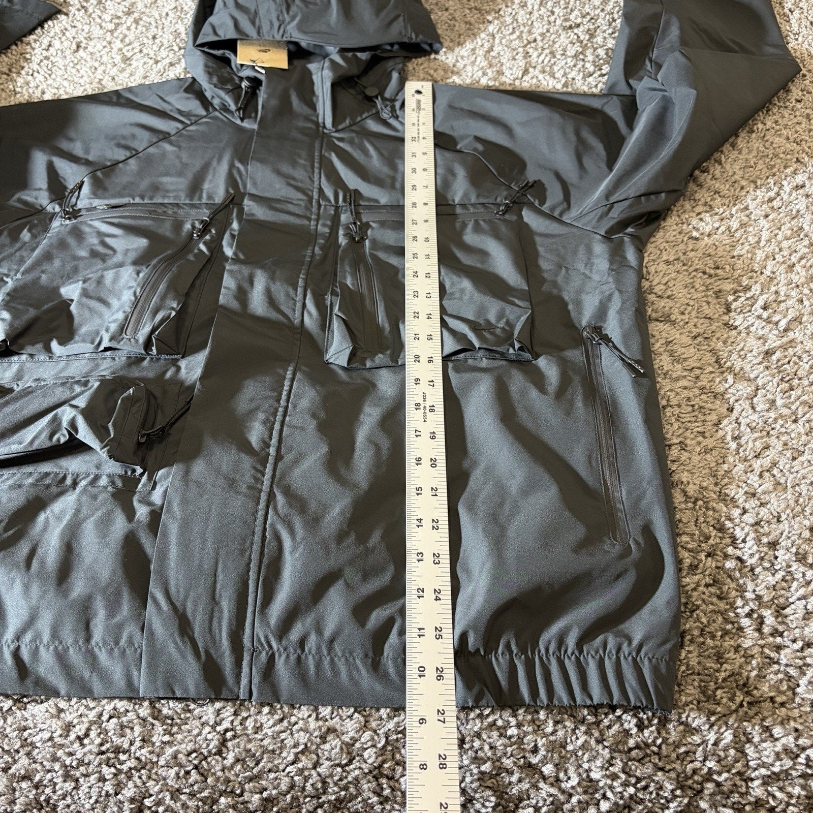 Nike Jacket Mens L Tall Tech Storm-Fit Lightweight Sportswear HJ2944-010 Outdoor
