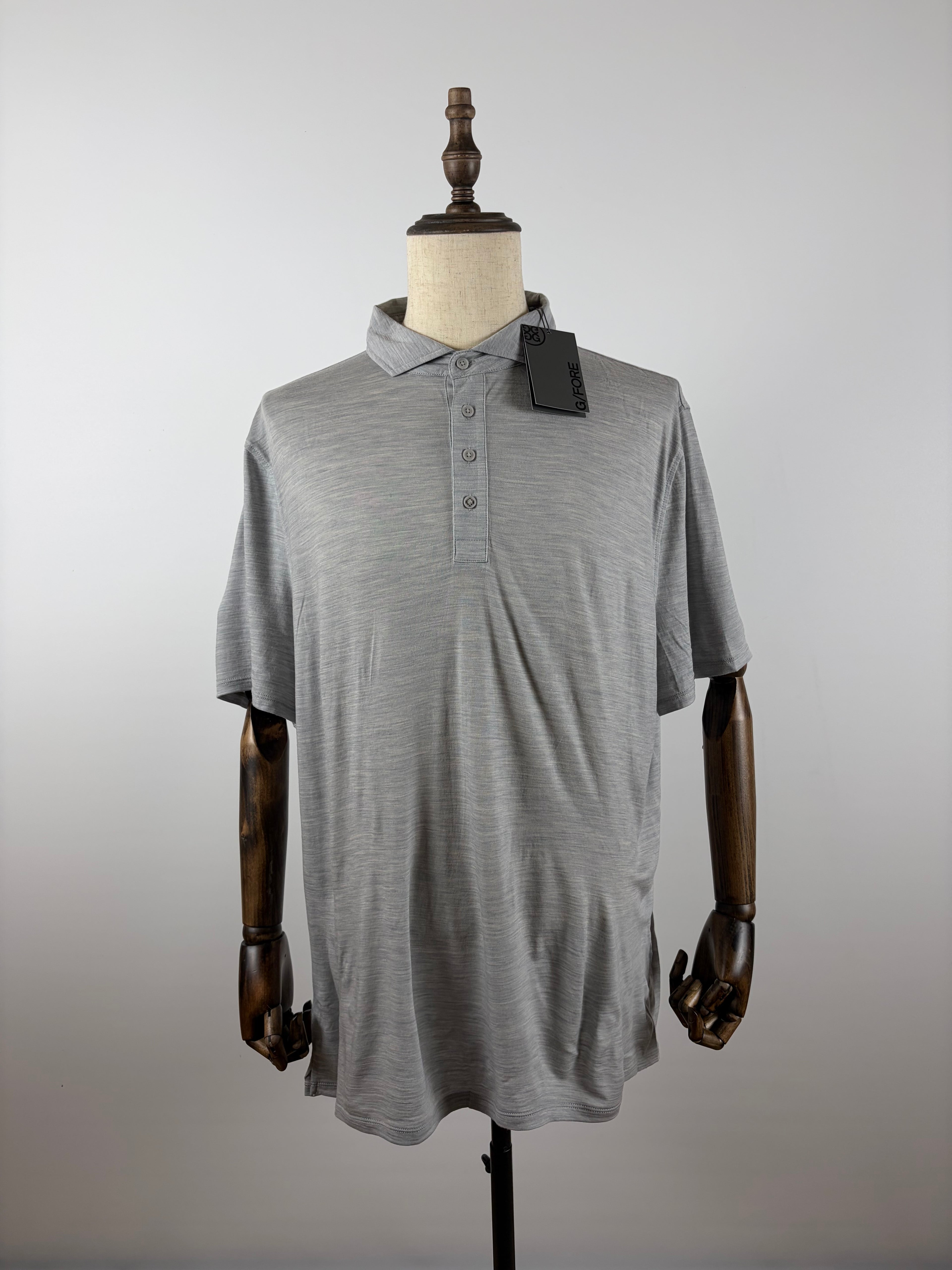 G/FORE Polo Shirt Mens 2XL Fine Wool Tech Performance