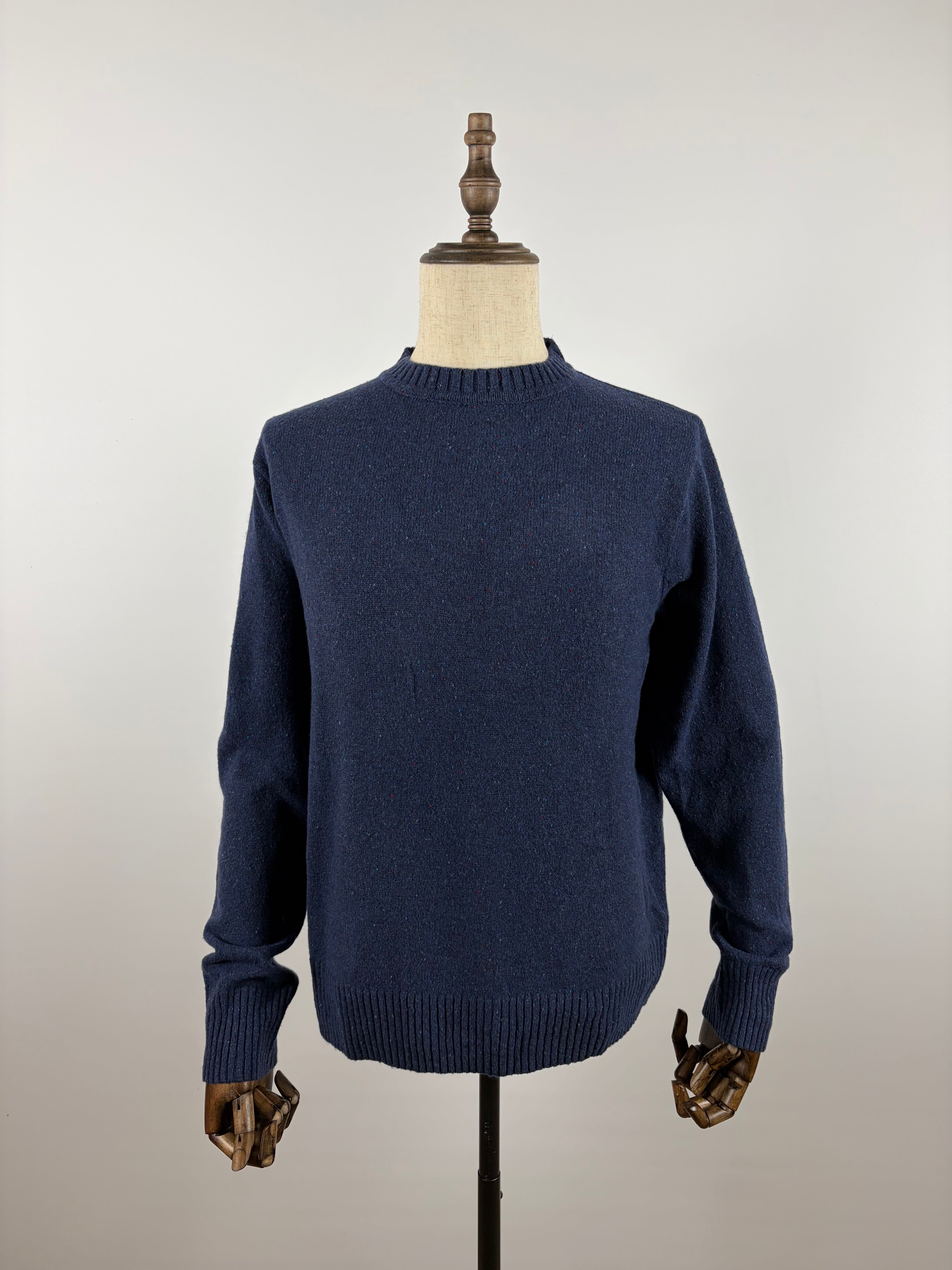 J.Crew Sweater Mens L Wool Nep Fleck Knit Pullover