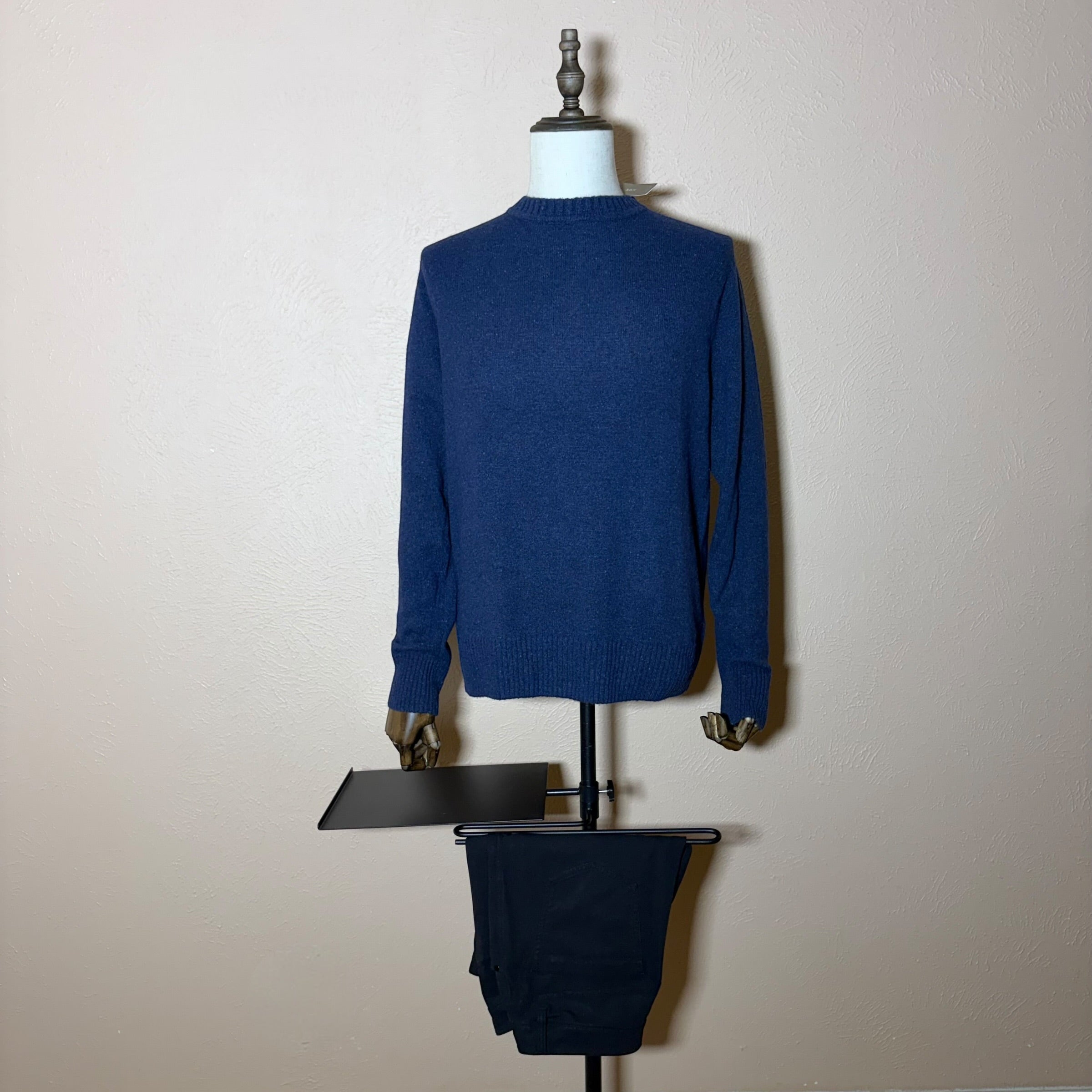J.Crew Sweater Mens L Wool Nep Fleck Knit Pullover