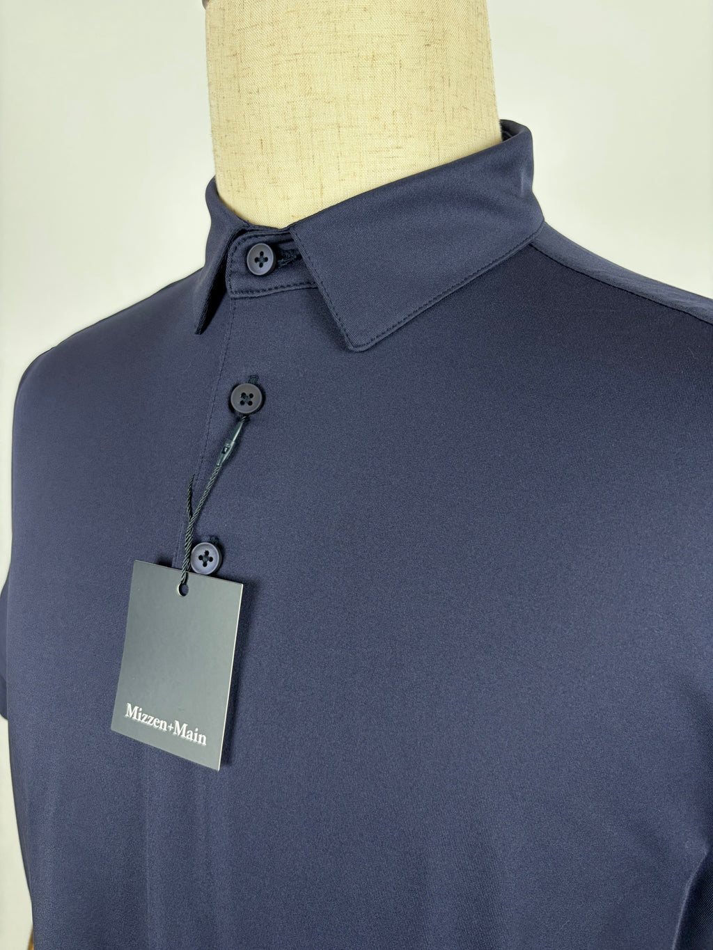 Mizzen+Main Men's Performance Knit Polo Shirt