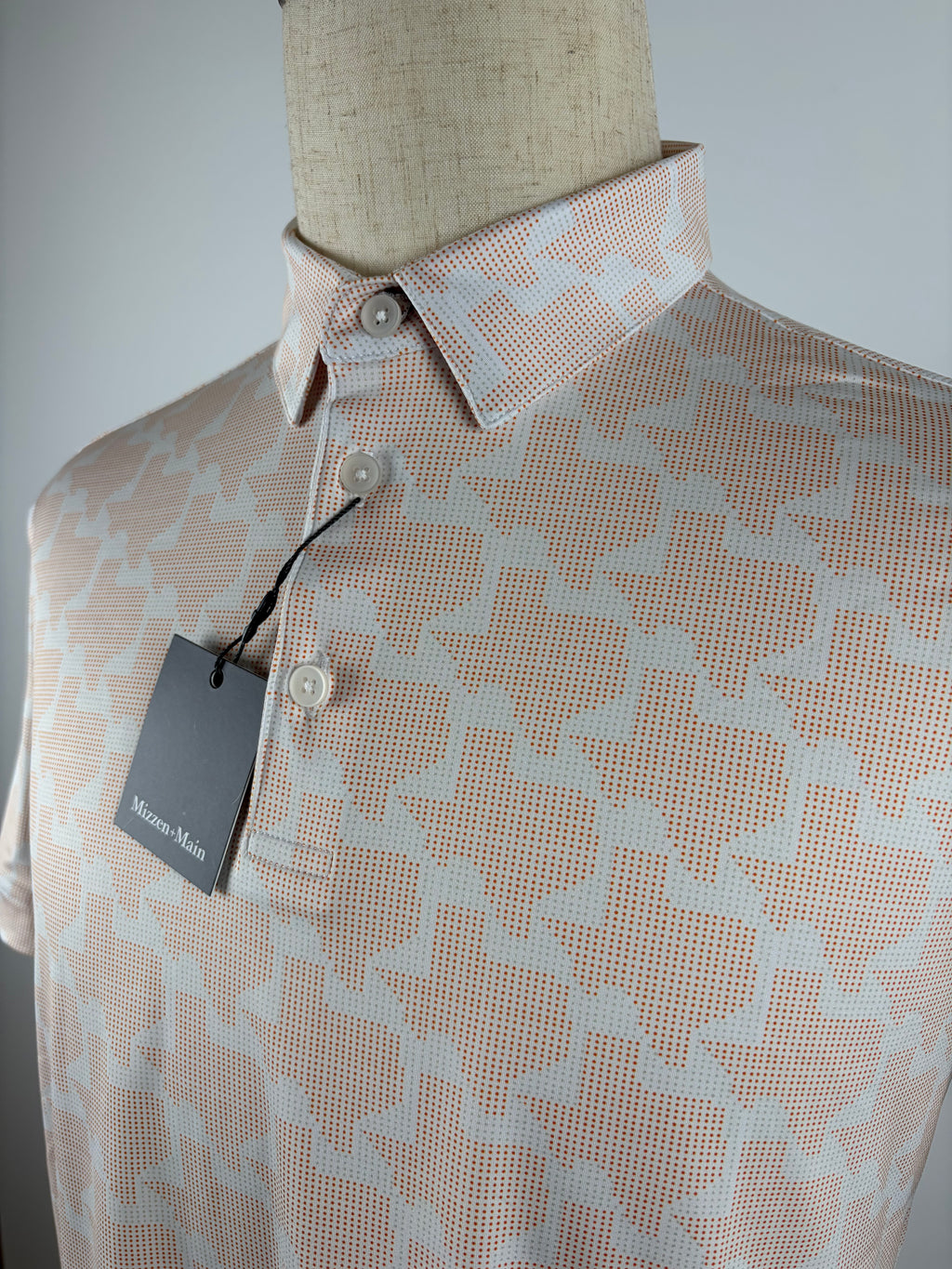 Mizzen+Main Men's Performance Knit Polo Shirt