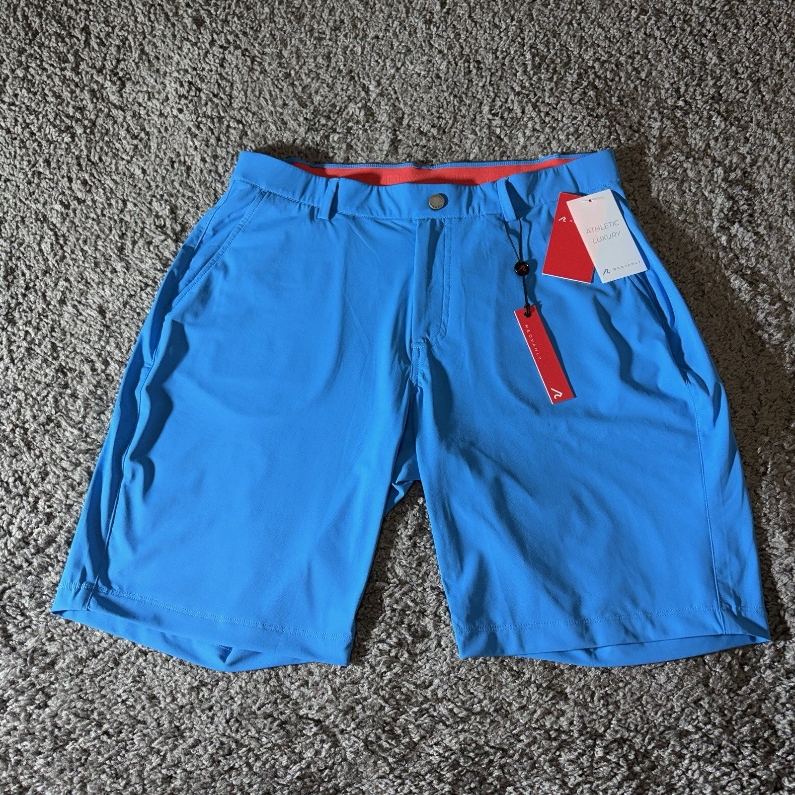 Redvanly Shorts Mens L Hanover Ibiza Golf Pullon Performance Stretch Active