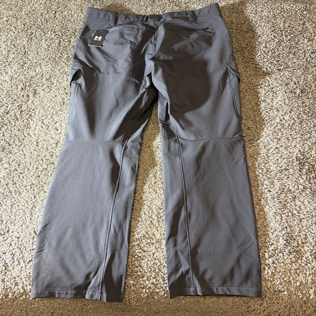 Under Armour Pants Mens 44X32 Alpha Tactical Cargo Gray