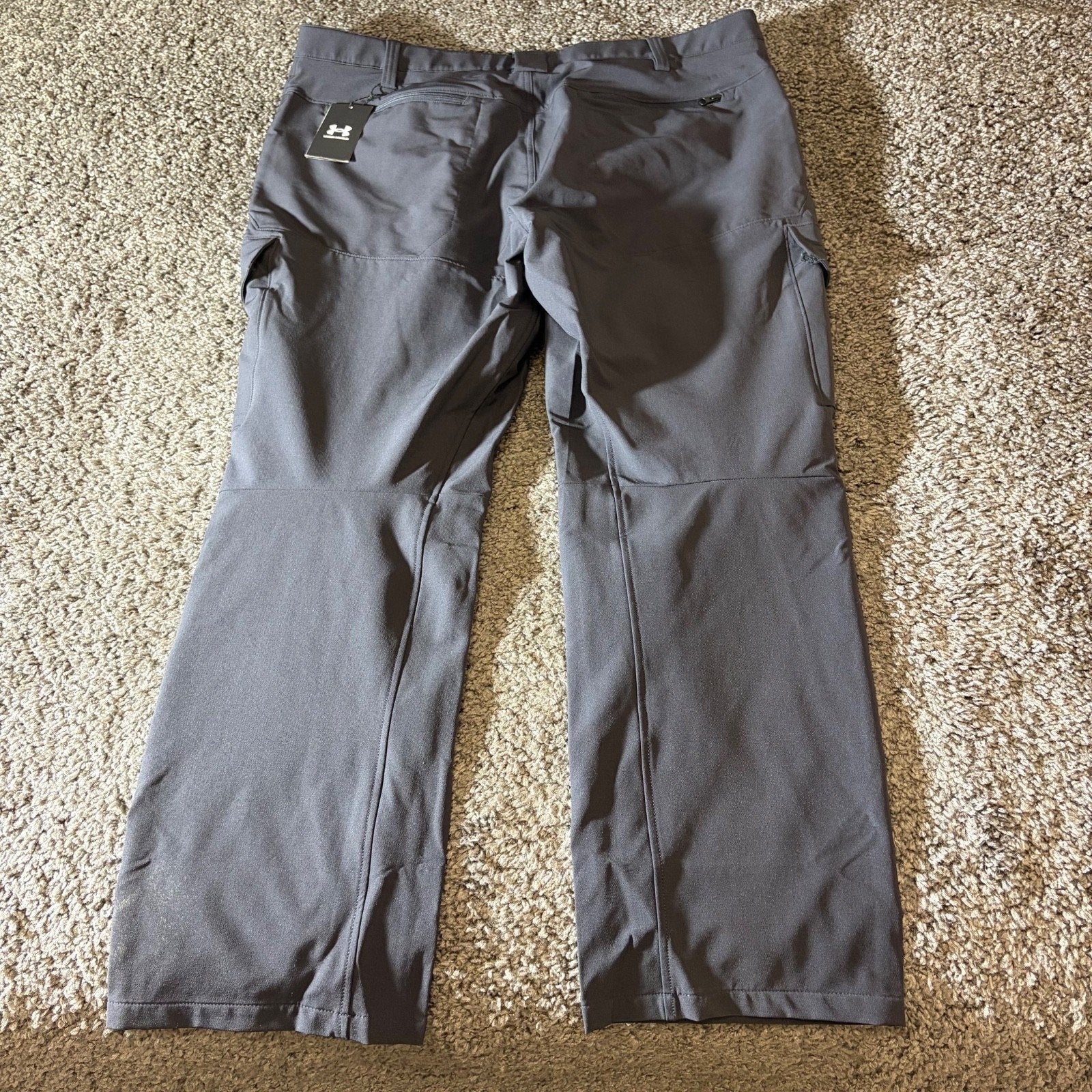 Under Armour Pants Mens 44X32 Alpha Tactical Cargo Gray