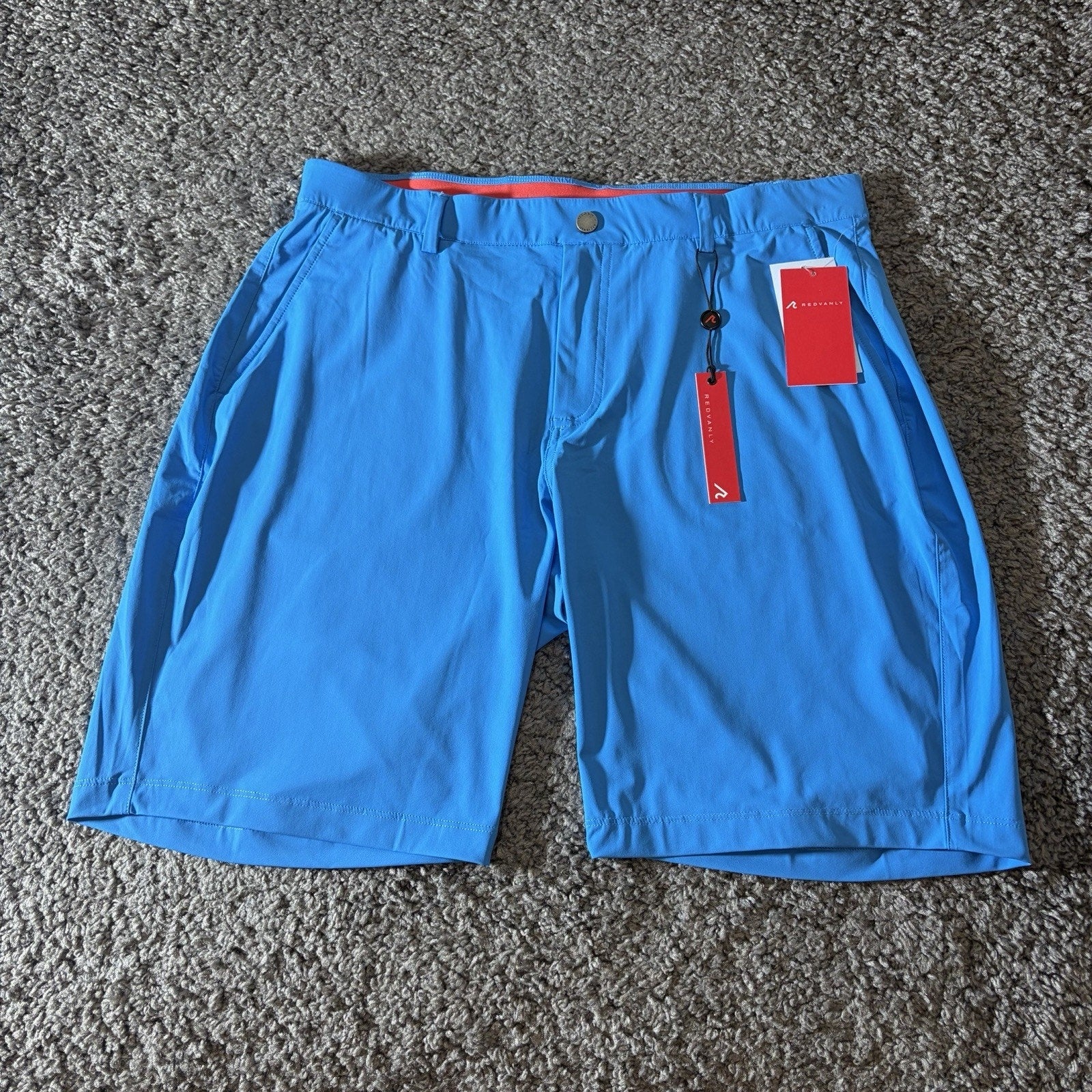 Redvanly Shorts Mens XL Hanover Ibiza Golf Pullon Performance Stretch Active