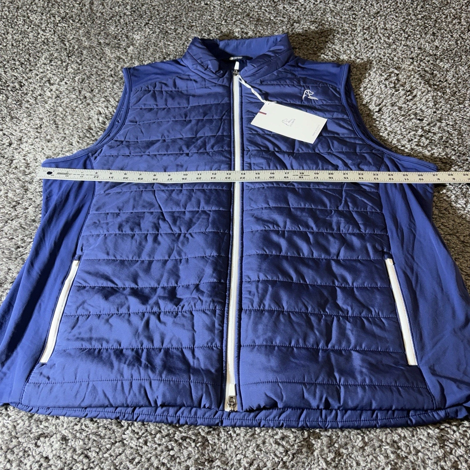 Rhoback Vest Mens 3XL Puffer Insulated Fulton Performance Golf Casual