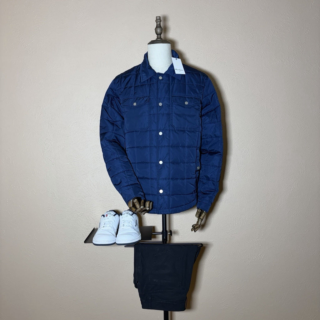 Robert Graham Jacket Mens L Quilted Insulated Travel