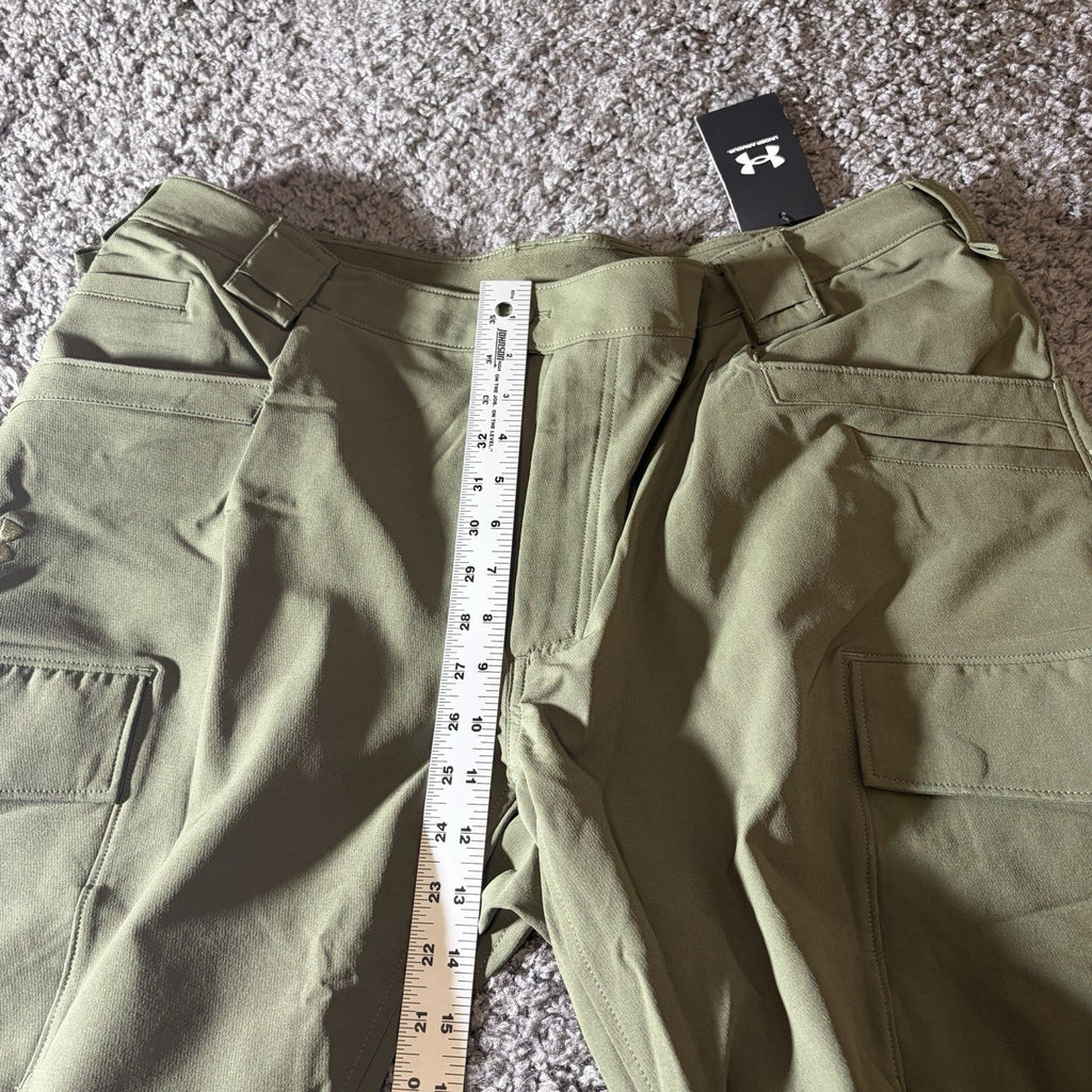 Under Armour Pants Mens 42X32 Alpha Tactical Cargo Green