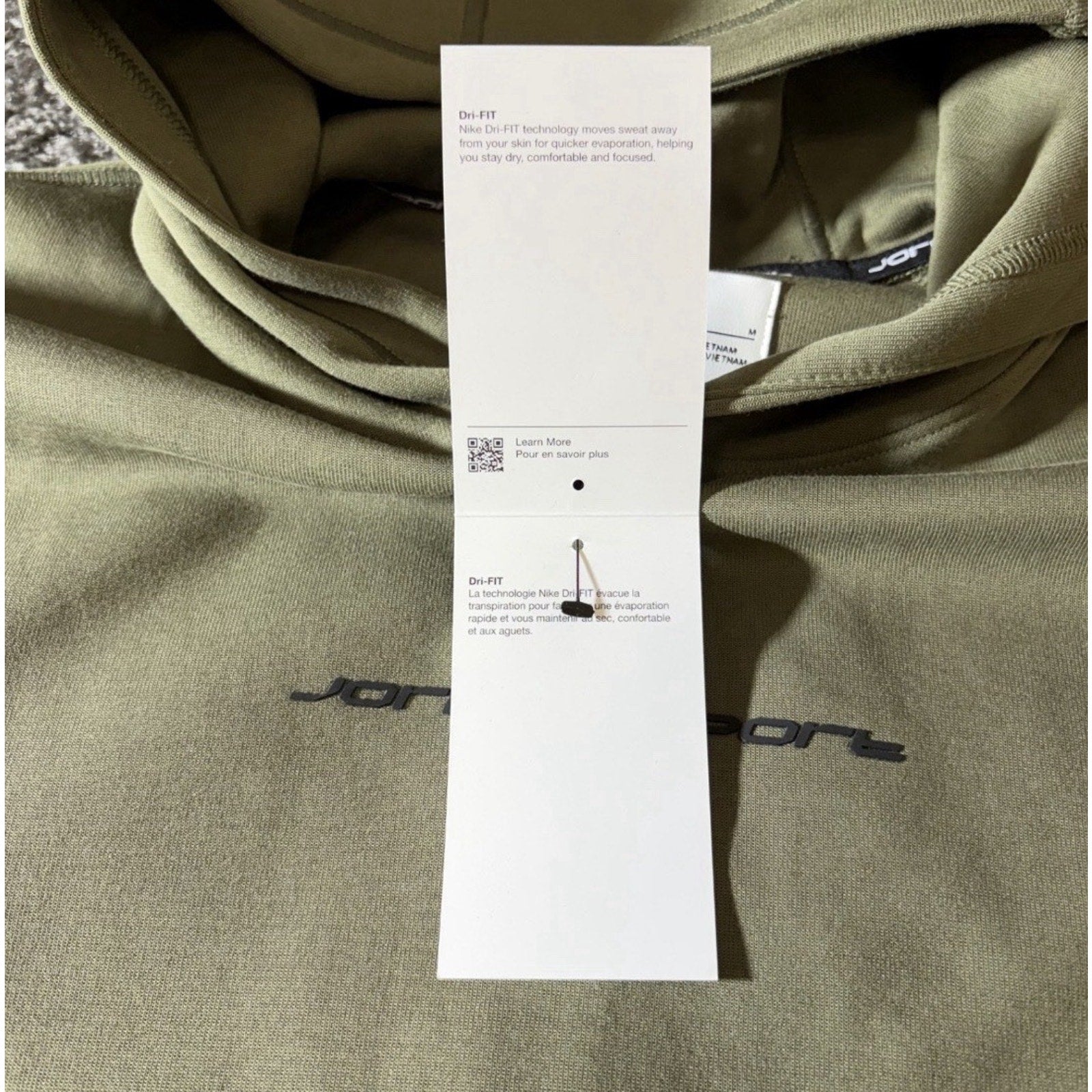 Air Jordan Hoodie Mens M Sport Hoop Dri-Fit Pullover