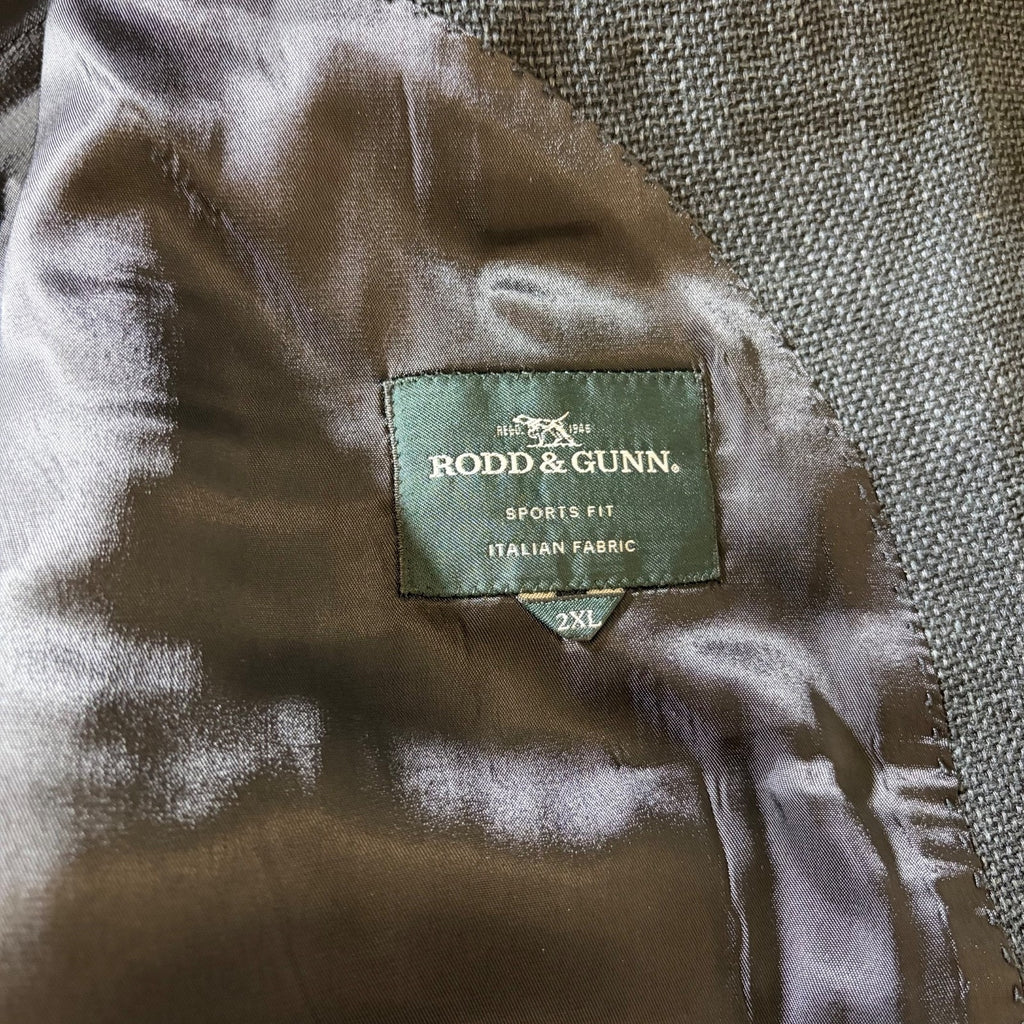 Rodd & Gunn Blazer Mens 2XL The Cascades Solbiati Linen