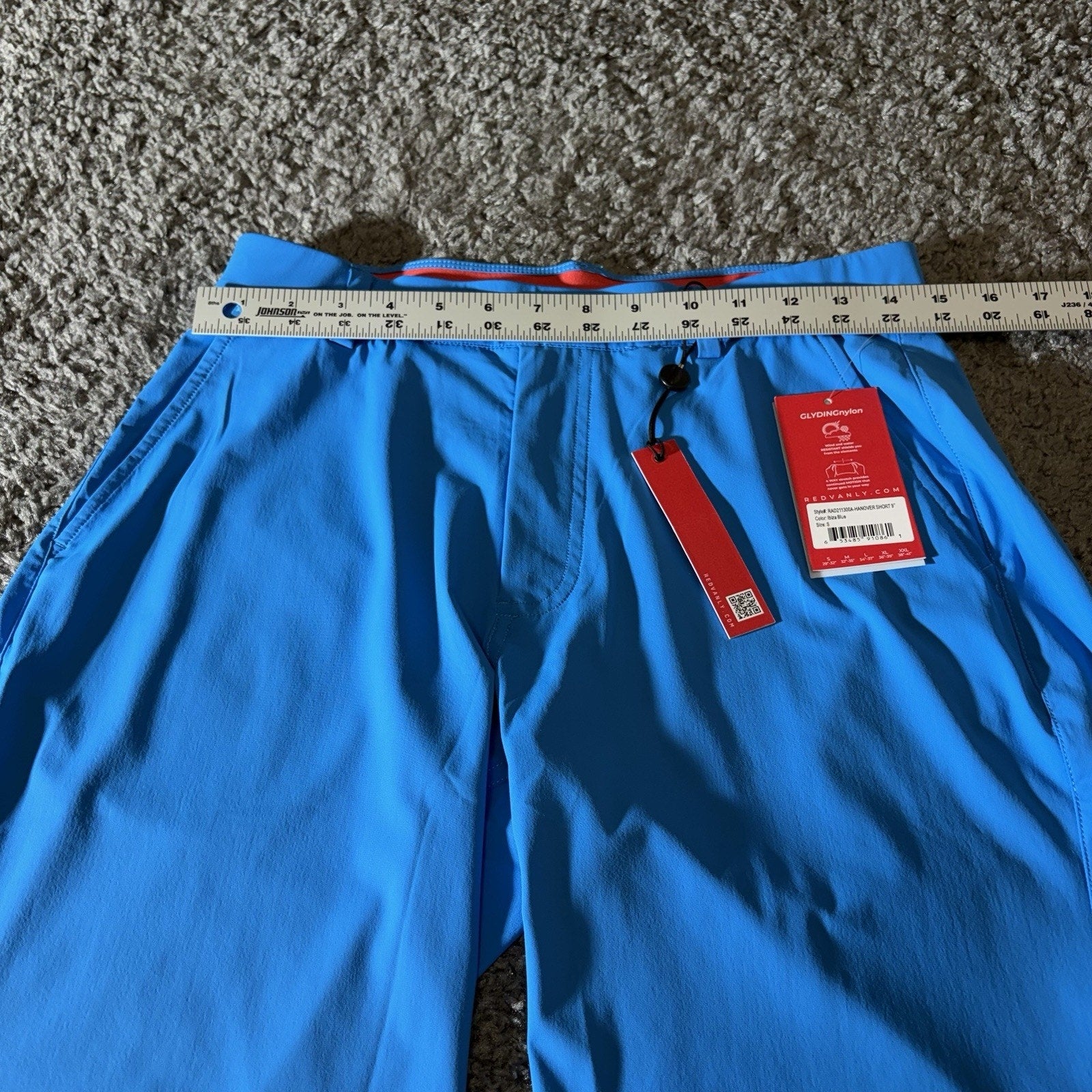 Redvanly Shorts Mens S Hanover Ibiza Golf Pullon Performance Stretch Active