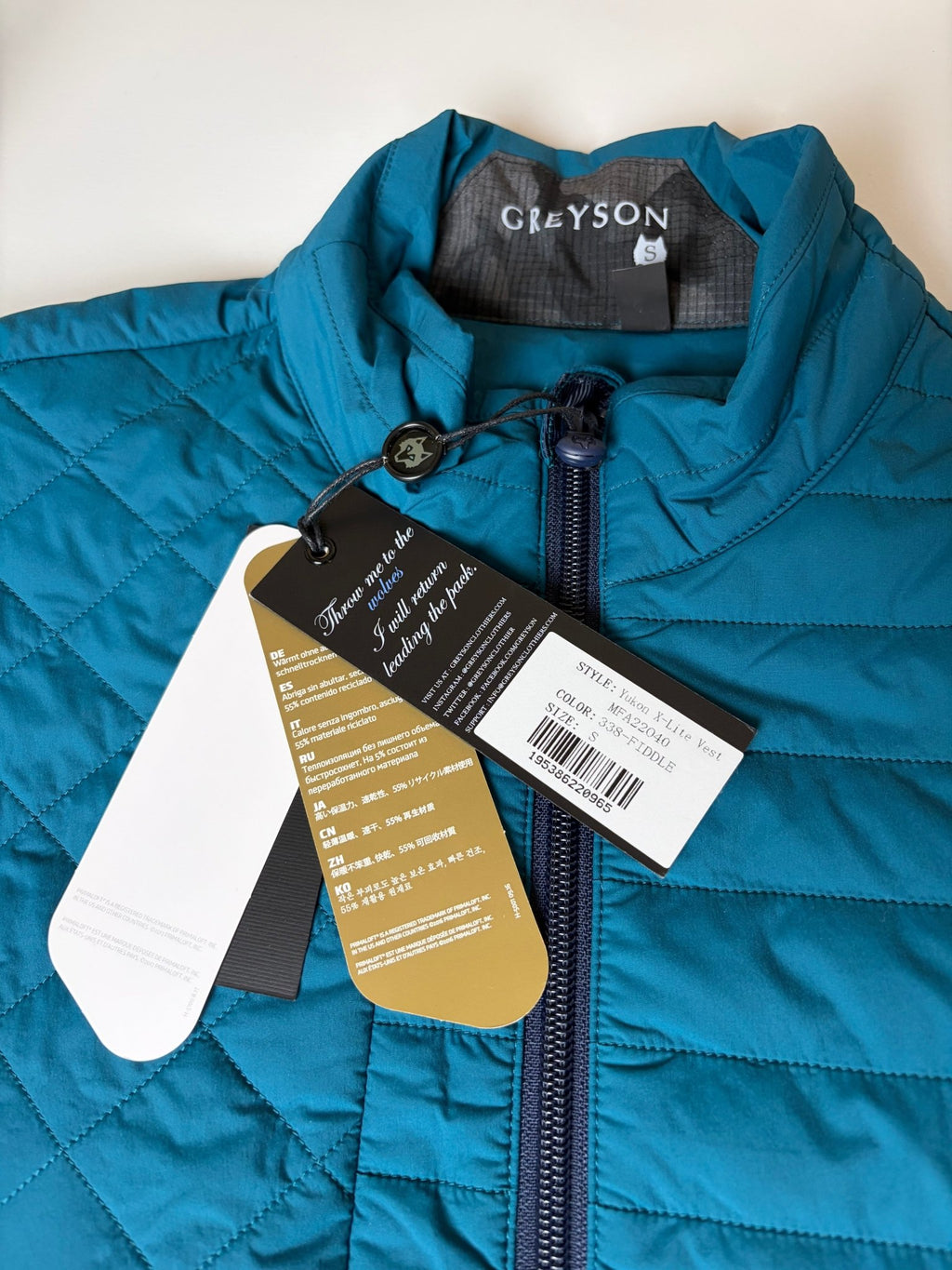 Greyson Men's "Yukon X-Lite" Ultralight Performance Puffer Vest - Serenity Selections