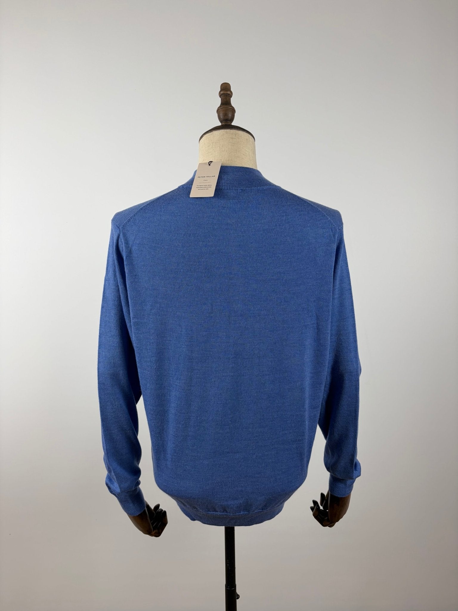 Peter Millar Men's "Autumn Crest" Suede-Trim Quarter-Zip Sweater - Serenity Selections
