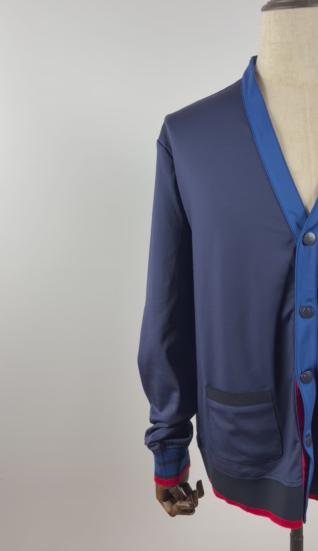 Greyson Men's "The Maltese" Fleece Cardigan Sweater