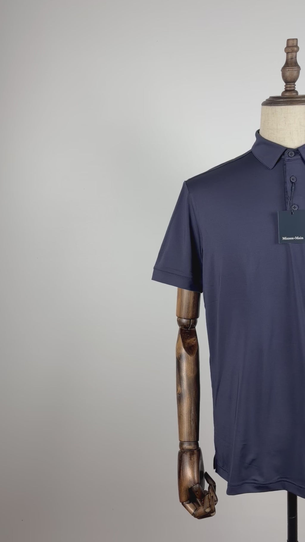 Mizzen+Main Men's Performance Knit Polo Shirt